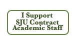 Email signature option 2 - I Support SJU Contract Academic Staff