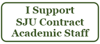 SJU ASA email signature - "I support SJU Contract Academic Staff"